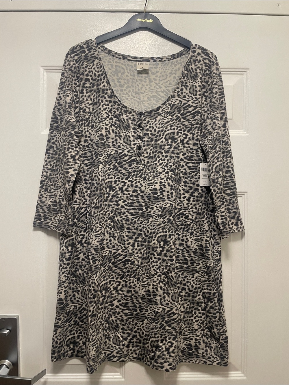 Soma Animal Print Embraceable Sleepshirt